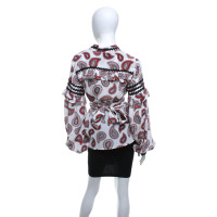 Dodo Bar Or Silk blouse with pattern
