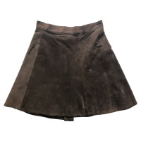 Mulberry Skirt Suede in Brown