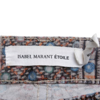 Isabel Marant Etoile pantaloni di velluto con stampa