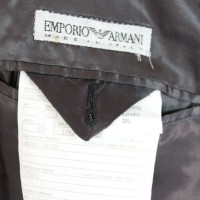 Armani Emporio Armani gray wool coat
