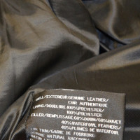 Dkny Nappa leather jacket with hood