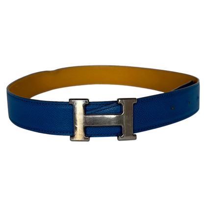 Hermès Accessoire aus Leder in Blau