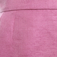 Yves Saint Laurent Jupe en soie en rose