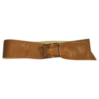 Longchamp Gürtel aus Leder in Beige