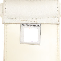 Dolce & Gabbana Belt Leather in Cream