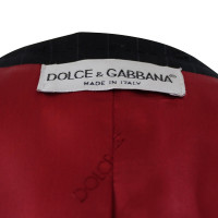Dolce & Gabbana Schwarze Wolljacke