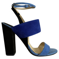 Paul Andrew Sandals Suede in Blue
