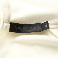 Calvin Klein Vestito in Viscosa in Crema