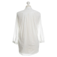 Closed Cotton blouse in white