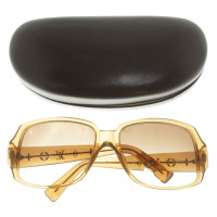 Louis Vuitton Sonnenbrille in Beige 