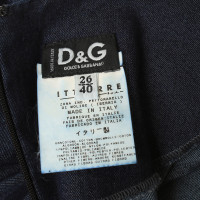 Dolce & Gabbana Jeans jurk met gleuf