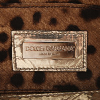 Dolce & Gabbana Clutch en Doré