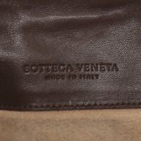 Bottega Veneta Sac à main tressé en marron