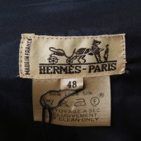 Hermès Bluse mit Motivdruck
