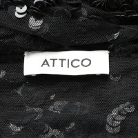 The Attico Robe en Noir