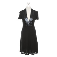 Jasmine Di Milo Kleid aus Seide in Schwarz