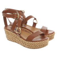 Ralph Lauren Wedges in Brown