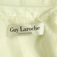 Guy Laroche  Weiße Lederjacke