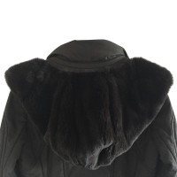 Laurèl Real fur hooded jacket
