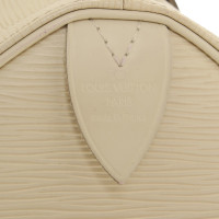 Louis Vuitton Speedy 30 aus Leder in Creme