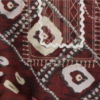 Isabel Marant zijden jurk met patroon