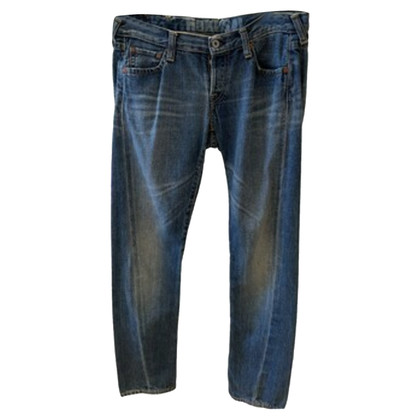 Evisu Trousers Jeans fabric in Blue