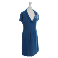 Blumarine Gebreide jurk blauw