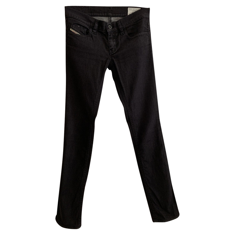 Diesel Jeans in Cotone in Nero