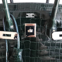 Hermès Birkin Bag 35 en Cuir en Vert