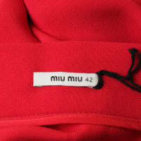 Miu Miu skirt in red