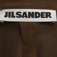 Jil Sander Suede jacket in ochre