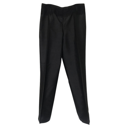 Elegance Paris Trousers Silk in Black