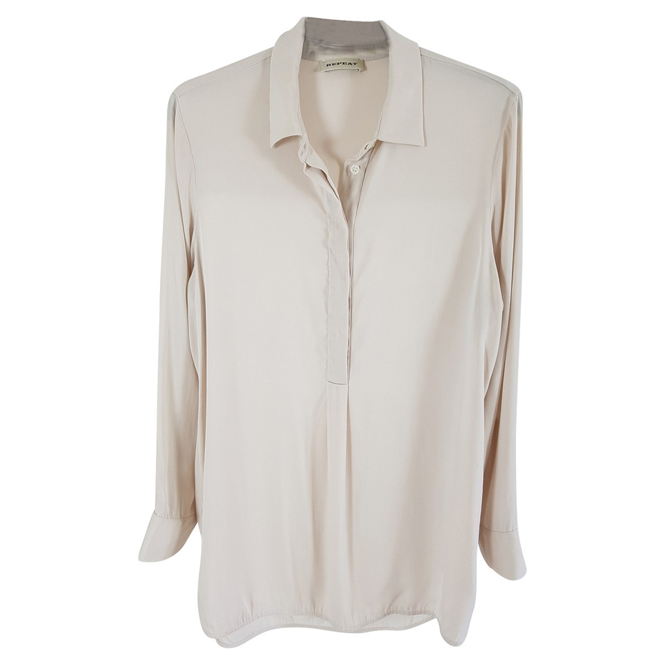 Repeat Cashmere silk blouse