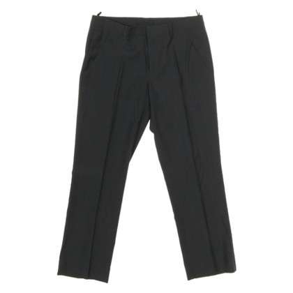 Prada Paire de Pantalon en Laine en Gris