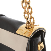 Valentino Garavani Rockstud Striped Shoulder Bag