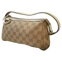 Gucci Shoulder bag in monogram canvas and leather