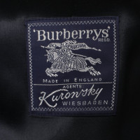 Burberry Veste/Manteau en Laine en Bleu