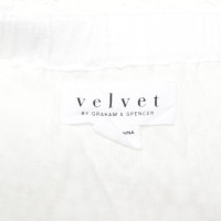 Velvet Top in White