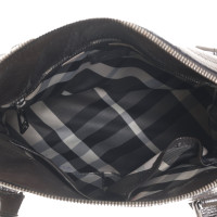 Burberry Handbag Patent leather in Grey