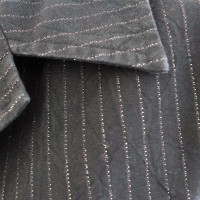 Y 3 Pinstriped overcoat