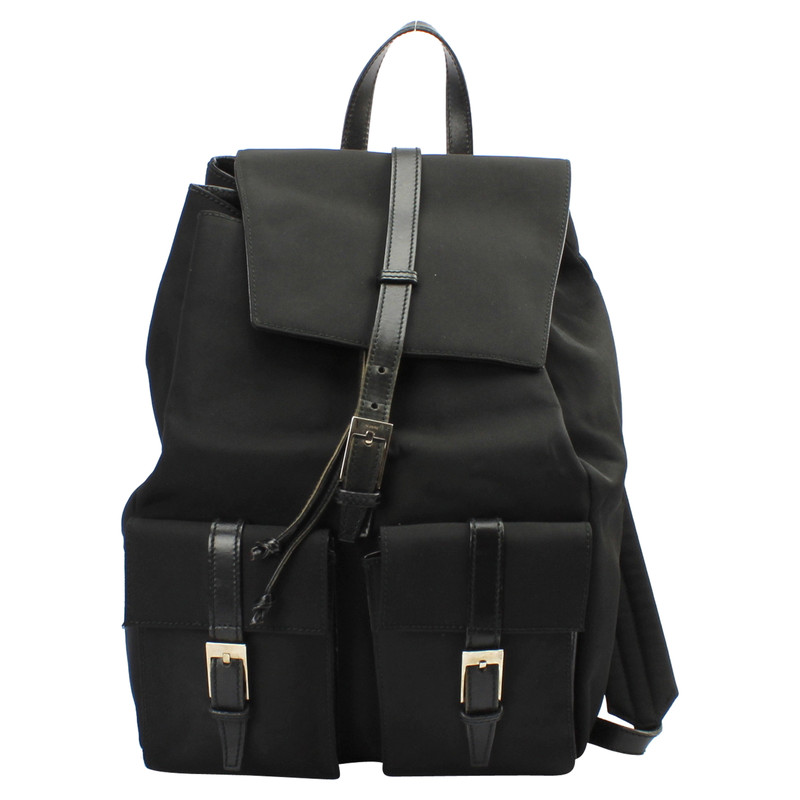 Gucci Backpack Canvas in Black - Second 