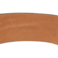 Windsor Gürtel aus Wildleder in Braun