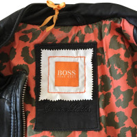 Boss Orange leather jacket