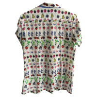 Versace For H&M Short sleeve blouse with patterns