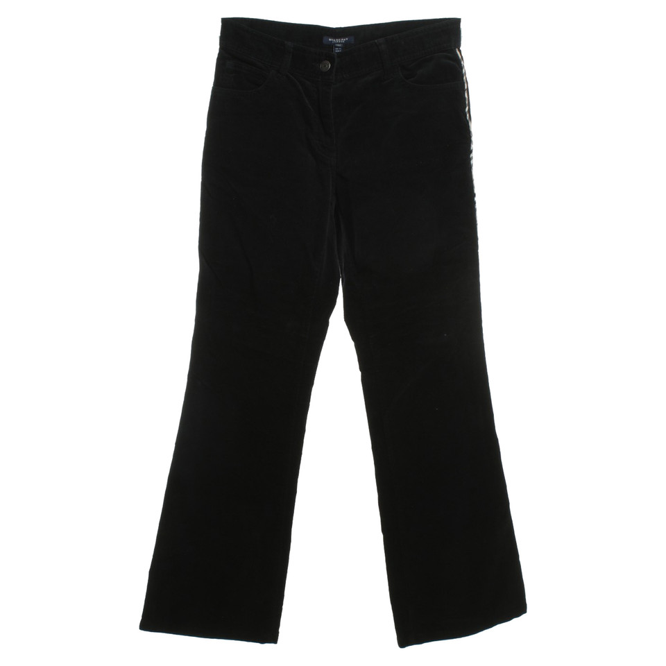 Burberry Corduroy trousers in black