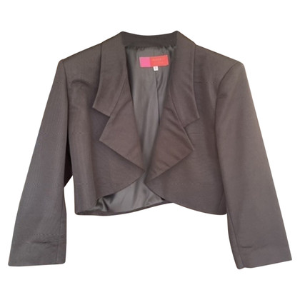 Emanuel Ungaro Jacke/Mantel aus Baumwolle in Schwarz