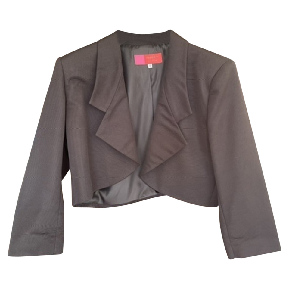 Emanuel Ungaro Jacket/Coat Cotton in Black