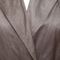 Versace Manteau en brun clair