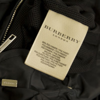 Burberry giacca antipioggia in nero