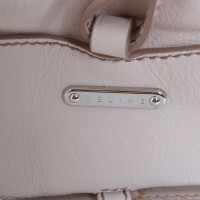 Céline Leather hand bag in nude